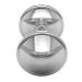 Miza Sterling Silver Baby Rattle - Plain Dumbbell Design - Buy Online on GoSupps.com