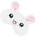 Mobestech Fluffy Eye Masks for Kids - 2 Pcs Rabbit Sleep Mask & Blindfold - Soft White Eye Covers for Restful Sleep - Buy Online on GoSupps.com
