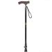 Aluminum Alloy Crutches Adjustable Crutches Wooden Handles Aluminum Alloy Material is Light and Durable The Maximum Load is 100Kg Red Beautiful Scenery Bathing in Sunlight