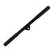 BESPORTBLE 2pcs Lever Handle Locking Doorway Pullup Bar Tension Rod Bar Strength Training Tool Exercise Bar Household Appliances Body Workout Bar Home Indoor Cable Accessories Iron To Rotate Black 50X3X3CM