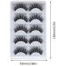5 Pairs 3D False Eyelashes Faux Mink Fake Eyelashes Handmade Thick Nature Fluffy Long Lashes Reusable for Makeup - Buy Online on GoSupps.com