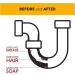 JCB 5L Plus 500ml Heavy Duty Sink & Drain Unblocker - Ready To Use Clears Blocked Drains And Helps To Keep Fresh Odour - Maintains Free Running Drains - Buy Online on GoSupps.com