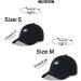 LANGZHEN Cotton Baseball Cap for Infants - Adjustable Cute Animal Hat (S-Embroidered-Black) - Buy Online on GoSupps.com
