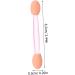 Gogogmee 100pcs Eye Shadow Stick Cosmetic Eyeshadow Brush Mini Makeup Sponge Para Comestic Emulsion Pink 6.20X0.50X0.50CM Pink - Buy Online on GoSupps.com