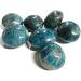 5pc 130g-150g Natural Blue Apatite Tumbled Crystals Stones Obelisk - Buy Online on GoSupps.com