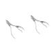 FRCOLOR 2pcs Cuticle Nipper Nail Clipper Nail Nipper Cuticle Remover Clipper Manicure Nipper Cuticle Clipper Cuticle Trimmer Pedicure Manicure Tools Olecranon Dedicated 10.2*4.8*2cmx2pcs