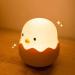 Night Light Children Silicone Cute Night Light for Kids Kawaii Birthday Gifts Room Decor Bedroom Decorations for Baby Kids Teens Dimmable Touch Control Rechargeable Dim Bedside Lamp Soft Nightlight
