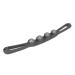 Muscle massage shaft for lymphatic drainage relaxing gray muscle roller with 360 degree rotation ideal for shoulder and arm