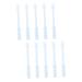 Beaupretty 10 pcs earrings made of silicone removable hook earm Fond of clothes hanger accessories for silicone masks cable extension buckle anti-strangulation.
