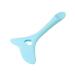 Angoily Eyeliner Aid Silicone Molds Eyeshadow Multipurpose Tool Eyeliner Applicator Tool Eyelash Spoon 11.7X5.9CM Blue