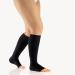 BORT AktiVen Extra CCL2 AD Compression Stockings - Short Open Toe Black | Buy Internationally - Buy Online on GoSupps.com