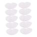 DOITOOL 1000 Pi ces Papier L vres Jetable Respirant Soin des L vres Film Hydratant Utiles