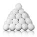 Supoice 50 Pack Snow Balls for Kids 3 Inch Large Snow Fight Balls Christmas & Winter Holiday Realistic Fake Snow Toys for Indoor Outdoor Snow Fight Toss Game