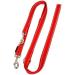 Reflective Dog Leash for Large Dogs - Adjustable Double Linen 2.40m - Made in Germany - Red 25mm - Buy Online on GoSupps.com
