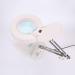 Magnifying Glass Screen 5X/8X/10X/15X/20X Magnifying lamp Folding Reading Desk Cosmetic Repair Welding White Magnifying Lens with LED Light Double The Comfort Vision Blue red white - Buy Online on GoSupps.com
