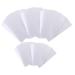 Baluue 5sacs Bandes De Cire Pour pilation Visage Corps Sachets Papier Cir Elimination Poils Superflus Usage Maison Salon