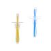 Ipetboom 2st infant baby finger toothbrush infant toothbrush baby toothbrush toothbrushes for children children's toys toy for toddlers accessories for milk teeth training toothbrush