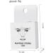 Hemoton 2pcs Ink Eyebrow Powder Stamp Kit Eyebrow Permanent Stencil Wire Ruler Eyebrow Line Simple - Buy Online on GoSupps.com