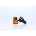 30Pcs 1ml Amber Glass Dropper Bottles - Essential Oil & Perfume Sample Vials with Eye Dropper and Black Caps - Buy Online on GoSupps.com