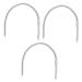Solustre 3 STK Channel excavator brush dryer ventilation refrigerator drying ventilation cleaner cleaning brush for sink overflow nylon fiber sink drain white 1 piece (1 Pack) whitex3stk