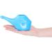 SoulGenie QwikFlo Economy Neti Pot - Light-Weight & Travel Friendly - Blue (1 Pc) + 10 Sachets Neti Salt - Buy Online on GoSupps.com