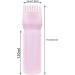 Norhogo 2 Pieces Hair Dye Brush Bottle Root Comb Applicator - Pink - Buy Online on GoSupps.com