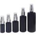 Violet Glass Miron Spray Bottle 30ml - Light-Protecting 3-Pack with Silver Pump for Cosmetics - Cosmetry Cosmetex - Buy Online on GoSupps.com