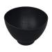 ForPro Silicone Mixing Bowl, Black, Flexible, Odorless, for Mixing Facials, Massage, Body & Other Products, 14 oz 14 oz.