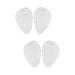 FOMIYES 8 Pairs Forefoot Pad Cushion Half Insoles Toe Guards Half Shoe Pads Inserts Scent Booster Laundry Sandals Gel Pads Arch Shoe Inserts Forefoot Gel Pad Heel Silicone Gel