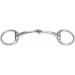 Small Ring Curved Mouth Eggbutt Snaffle Single Jointed Eggbutt 4.5" stainless steel - Buy Online on GoSupps.com