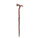 Wooden Walking Sticks Cane Elderly Crutches Solid Wood Walking Stick Fine Carving Faucet Crested Head Handle Implied Auspicious Elderly Supplies Walker 88 cm Long Can be truncated Mobil
