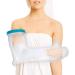 Namvo Waterproof Arm Cast Cover for Shower Bath Reusable Cast Wound Protector Watertight Shower Bag Arm Cast Sleeve Bag Covers for Broken Hands Arm Wrists
