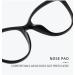 HD Blue Light Blocking Cat-Eye Reading Glasses - UV Protection TR Frame 2.50 Magnification - Buy Online on GoSupps.com