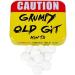 CAUTION 'Grumpy Old Git' Sugar Free Mints in Colourful Embossed Carry Tin - 30g (1) - Buy Online on GoSupps.com