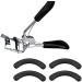 LHKJ 24 Pcs Rubber Lady Makeup Tool Black Eyelash Curler Replacement Pads with a Clear Storage Box - Buy Online on GoSupps.com