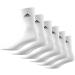 Buy adidas Unisex Cushioned Sportswear Crew Socks - 6 Pairs (White/Black) | Best International Shipping - Buy Online on GoSupps.com
