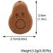 Wendysun 10pcs Cartoon Wood Teether: Natural Animal Gourd Baby Teething Toy Set - Buy Online on GoSupps.com