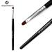2pcs Lip Brush & Concealer Brushes Set - Makeup Applicators for Lipstick, Gloss, Eyeshadow, and Lip Liner - Small Cosmetic Tools - Buy Online on GoSupps.com