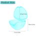 10-Piece Blue Pacifier Storage Box Set - Portable Dustproof Organizer for Babies - Buy Online on GoSupps.com