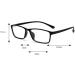 Stylish TR90 Short-Sighted Glasses for Men & Women -0.50 Dioptria | International Shipping Available - Buy Online on GoSupps.com