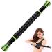 Premium Black Massage Roller & Stick for Sore Muscles Relief | International Shipping - Buy Online on GoSupps.com