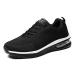 SWZEC Orthoback ORTHOSHOES CloudWalk Pro - Ergonomic Pain Relief Shoe (37 Black) 37 EU Black