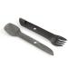 UCO Recycled ECO Switch Spork 2-Piece Integrated Camping Utensil Set Midnight