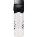 Fictory Hair Dye Brush Bottle Hair Dye Bottle Shampoo Hair Coloring Dyestuff Applicator Bottle with Comb Teeth 170ml for Salon Hairdressing Hair Dye (Black) - Buy Online on GoSupps.com