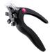 Acrylic Nail Clipper U Shaped Nail Edge Trimmers False Nail Tip Scissors Black - Buy Online on GoSupps.com