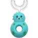 U-Shaped Cartoon Dinosaur Toothbrush for Kids | Silicone Baby Tooth Cleaning Tool - Safe & Effective - Buy Online on GoSupps.com