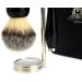 Buy 3 Pc Men's Shaving Kit - 5 Edge Razor Synthetic Badger Hair Brush & Stainless Steel Stand | Perfect Grooming Gift - Buy Online on GoSupps.com