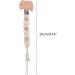 GLASSNOBLE Baby Pacifier Chain - Beech Wood with Clip & Cotton Rope - Cloud Design Nipple Holder - Safe & Stylish International Shipping - Buy Online on GoSupps.com
