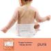 Pura Eco-Diapers Size 5 (11-25 kg) - 125 Organic Cotton Diapers EU Ecolabel Certified Odorless & 12 Hours Protection for Sensitive Skin - Monthly Box - Buy Online on GoSupps.com