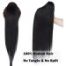 SEGO Ponytail Extension - Real 100% Remy Hair Clip-In Braid Black #1 14 (35cm) 105g - International Shipping Available - Buy Online on GoSupps.com